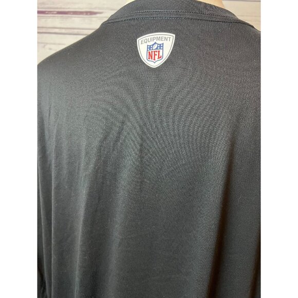 Carolina Panthers Nike NFL Equipment Training Tee Shirt XXL 2X T-Shirt Black 2XL - Picture 8 of 9